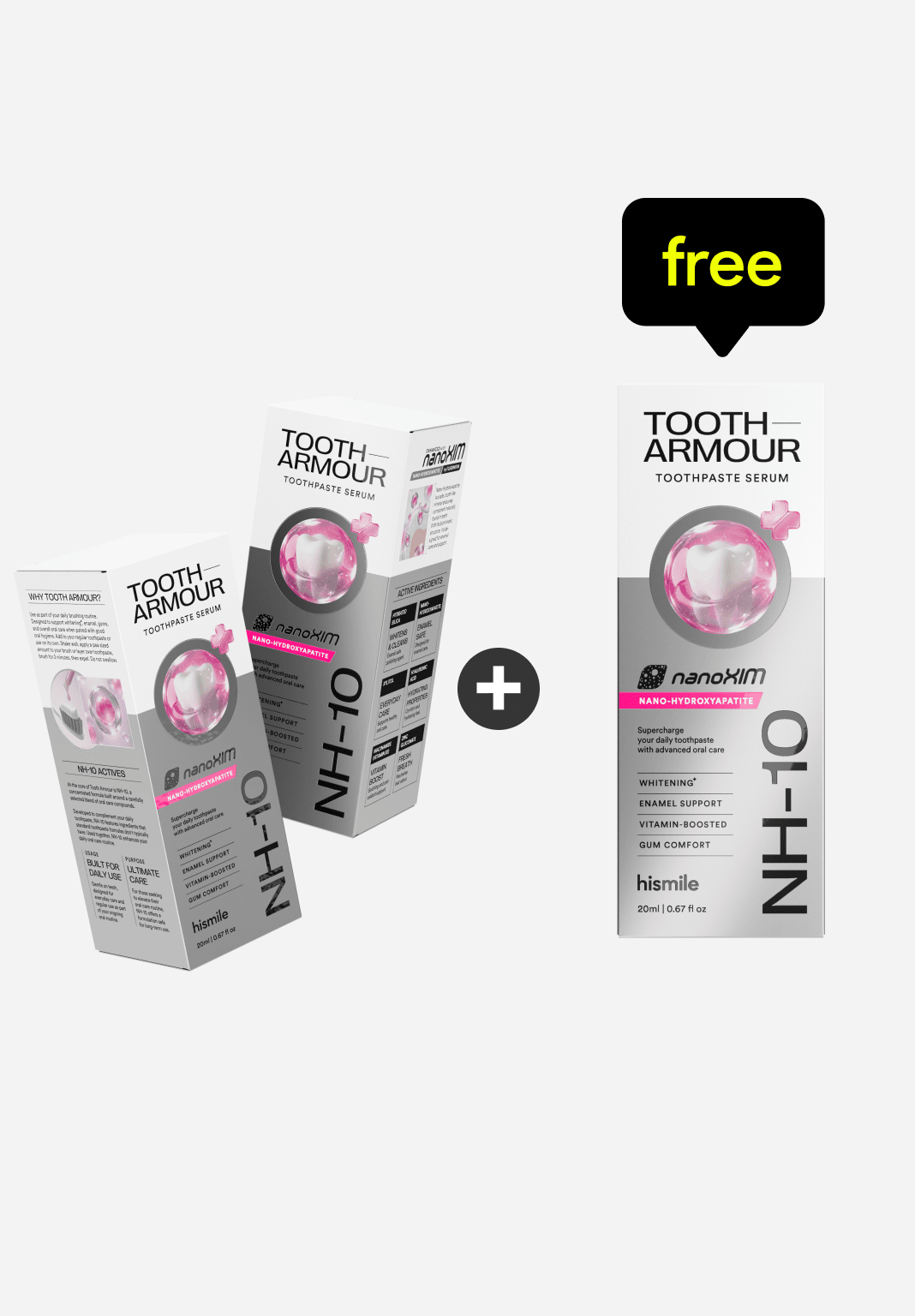 Buy 2 Get 1 Free - Tooth Armour Toothpaste Serum
